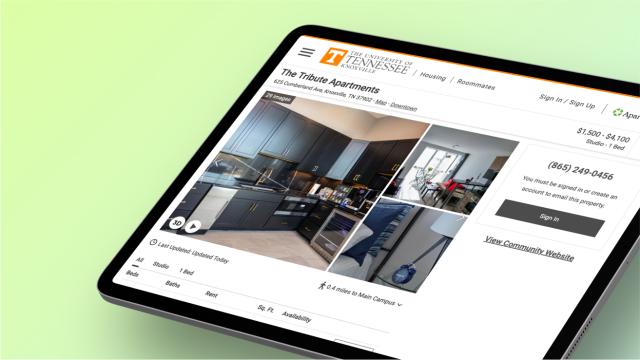 comprehensive listing detail page