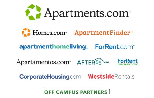Apartments.com Network logos