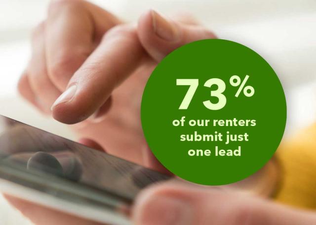 person tapping phone